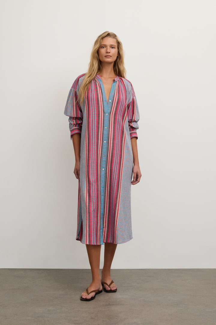 Mallorca Shirt Dress - Topaz